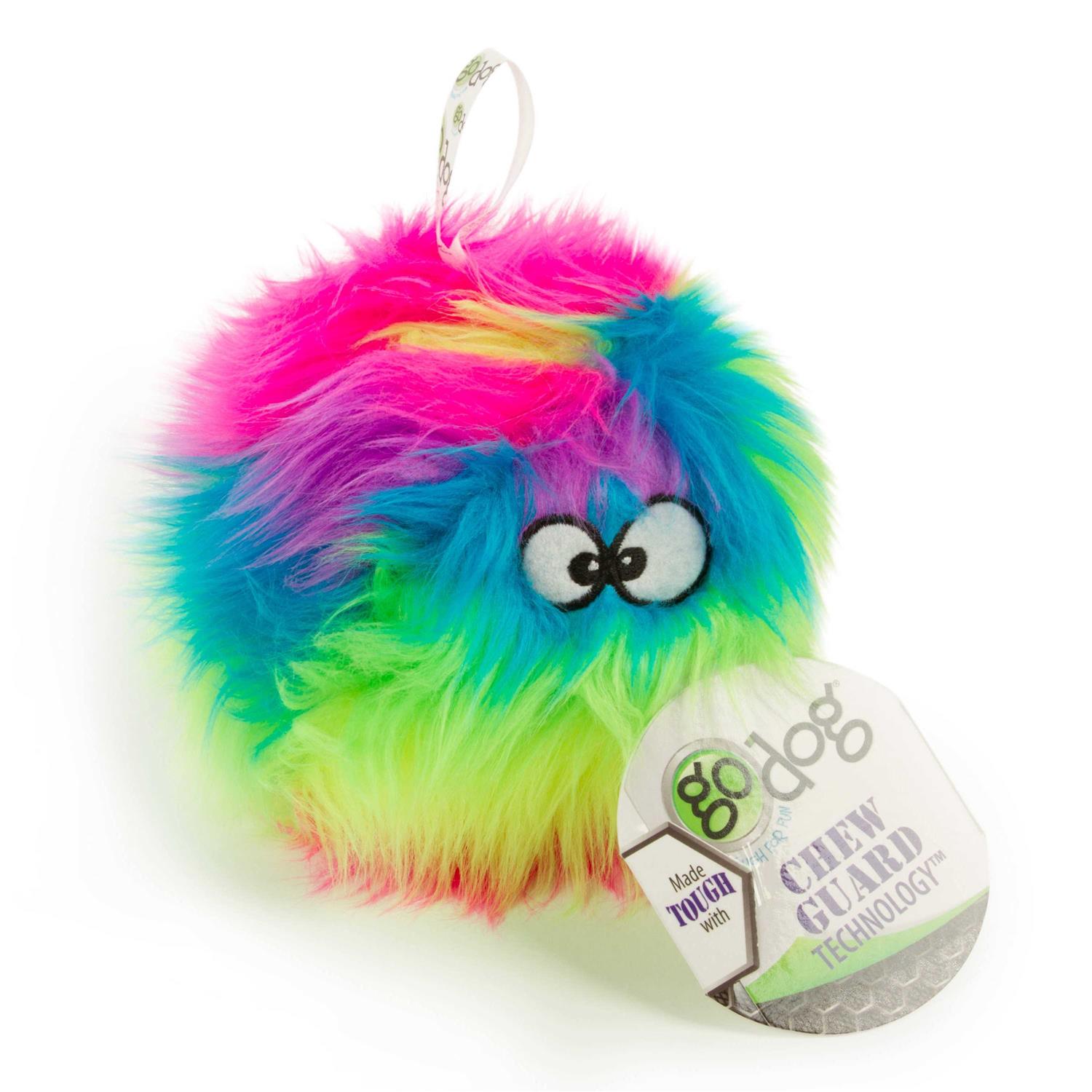goDog Furballz Chew Guard Dog Toy - Healthber