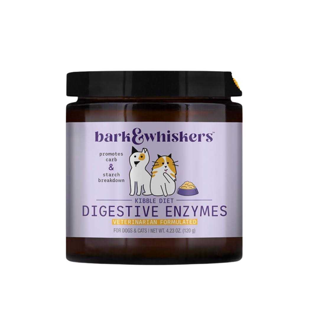 Bark & Whiskers Digestive Enzymes for Cats & Dogs - Healthber
