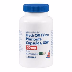 Rx HydrOXYzine (Generic) Capsules for Horses, Dogs, & Cats - Healthber