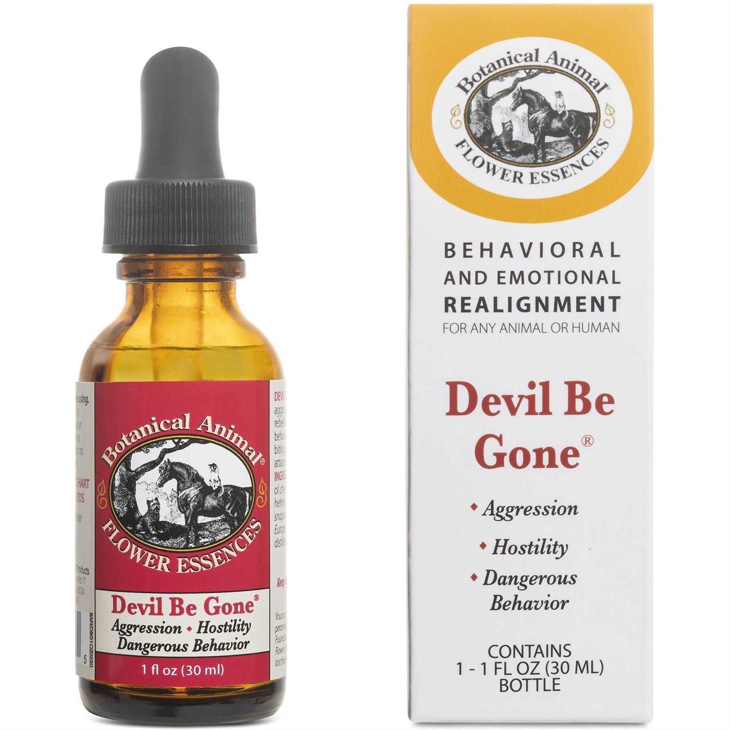 Botanical Animal Flower Essences Botanical Animal Flower Essence Devil Be Gone - Healthber