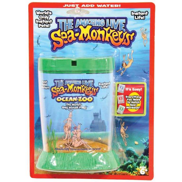 Big Time Toys Sea Monkeys Ocean Zoo Deluxe Kit Set - Healthber