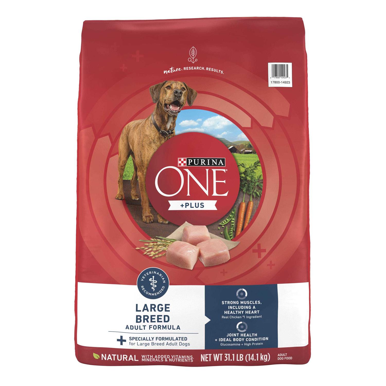 Purina ONE SmartBlend Large Breed Formula Adult Dry Dog Food - Healthber