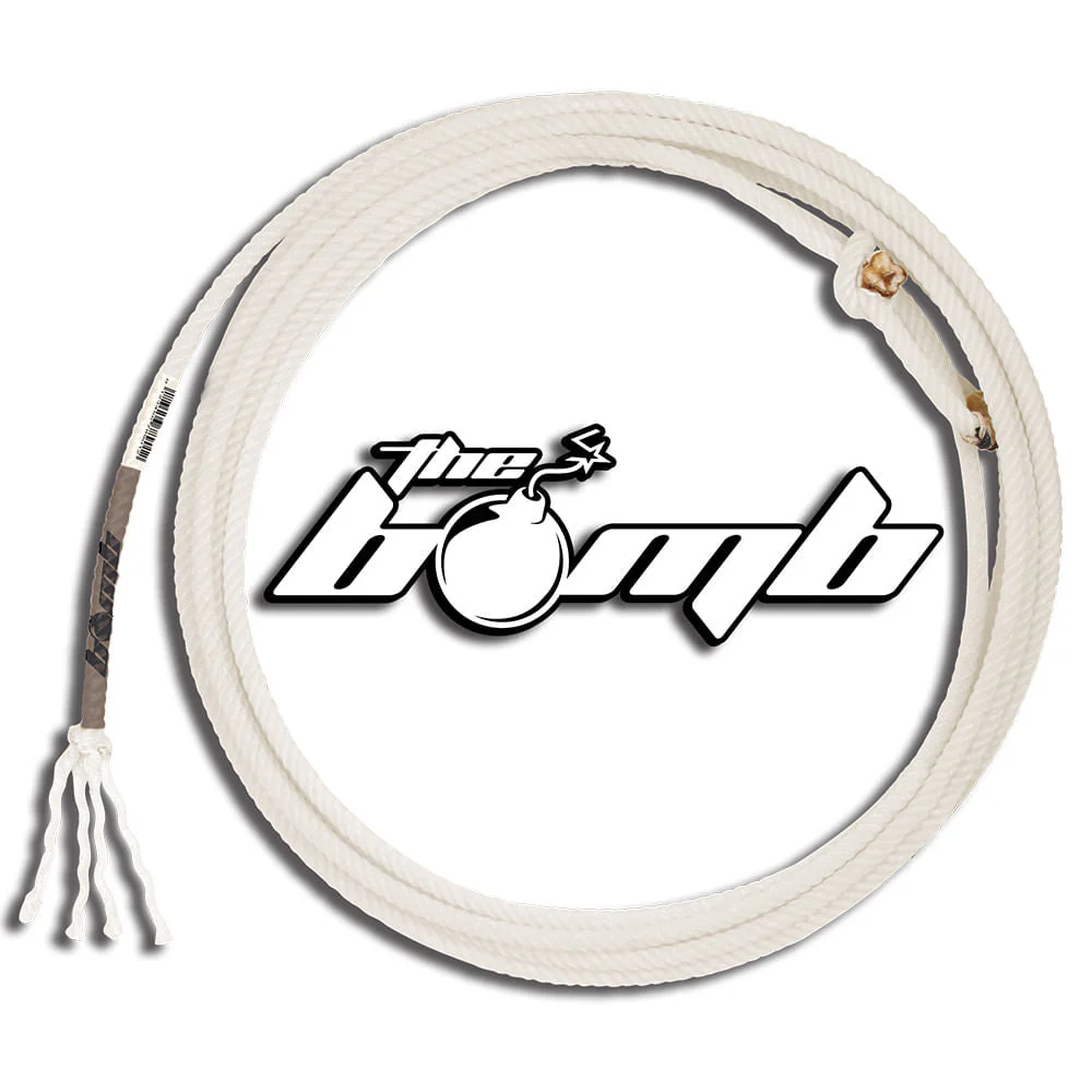 Bomb Head Rope, White, 32' - Healthber