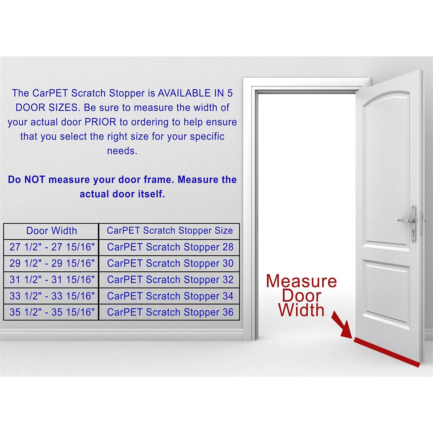 KittySmart Carpet Scratch Stopper Stop Cats from Scratching Carpet at Doorway - Healthber