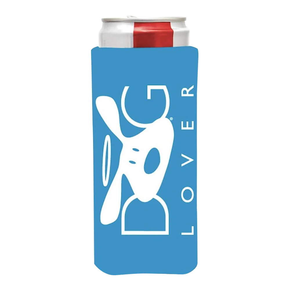 Slim Koozie, Dog Lover, Turquoise - Healthber
