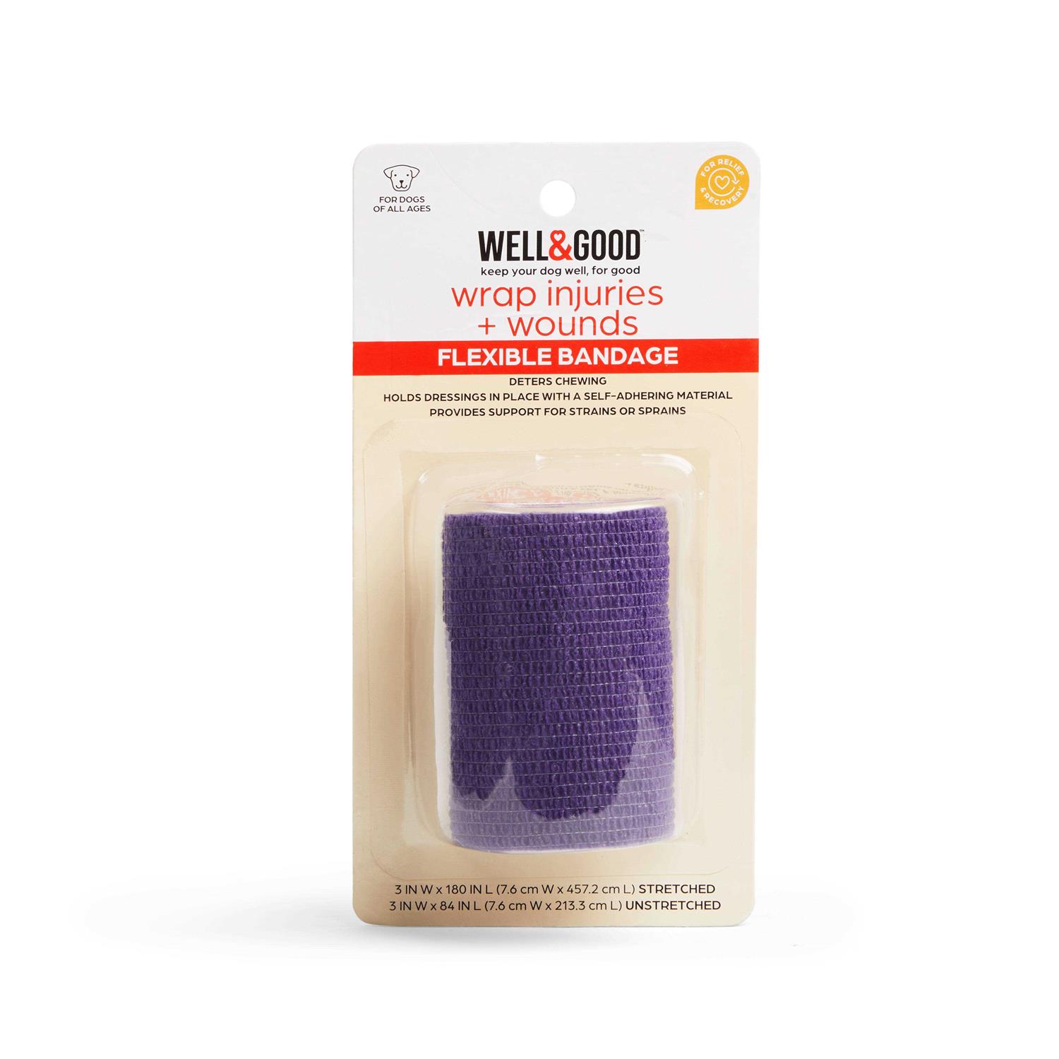 Well & Good Flexible Dog Bandage - Healthber