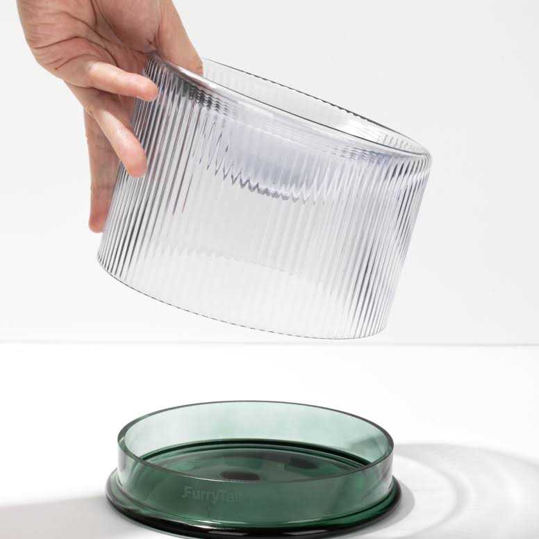 Fooddict Handmade Glass Cat Bowl - Healthber
