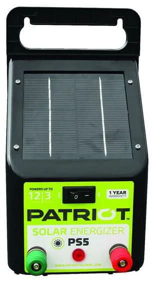 Patriot PS5 Solar Energizer - Healthber