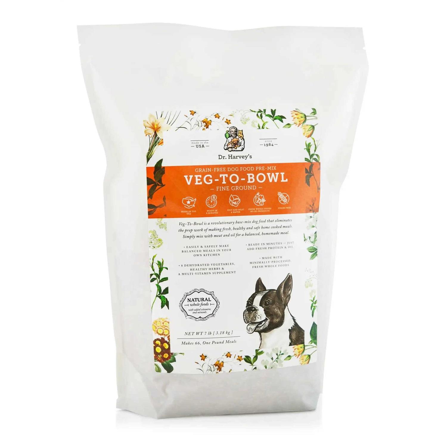 Dr. Harvey&s Veg to Bowl Fine Ground Dog Food - Healthber