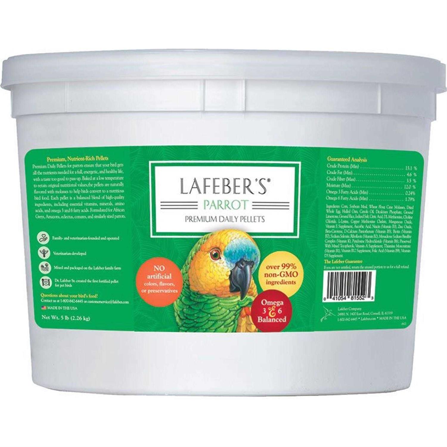 Lafeber Premium Parrot Daily Diet Pellets - Healthber