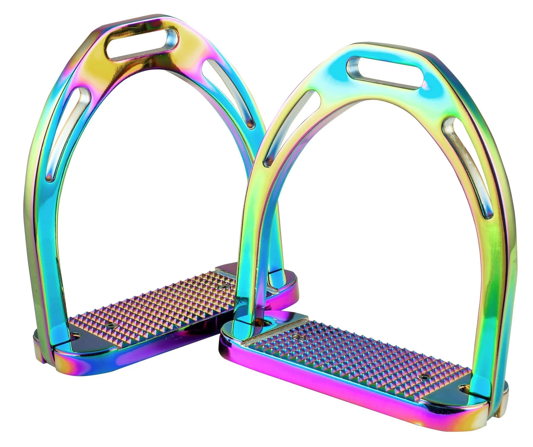Weatherbeeta Korsteel Aluminum Stirrups, Pair - Healthber