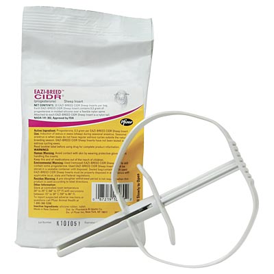 Eazi-Breed CIDR Sheep Inserts (& Applicator) - Healthber
