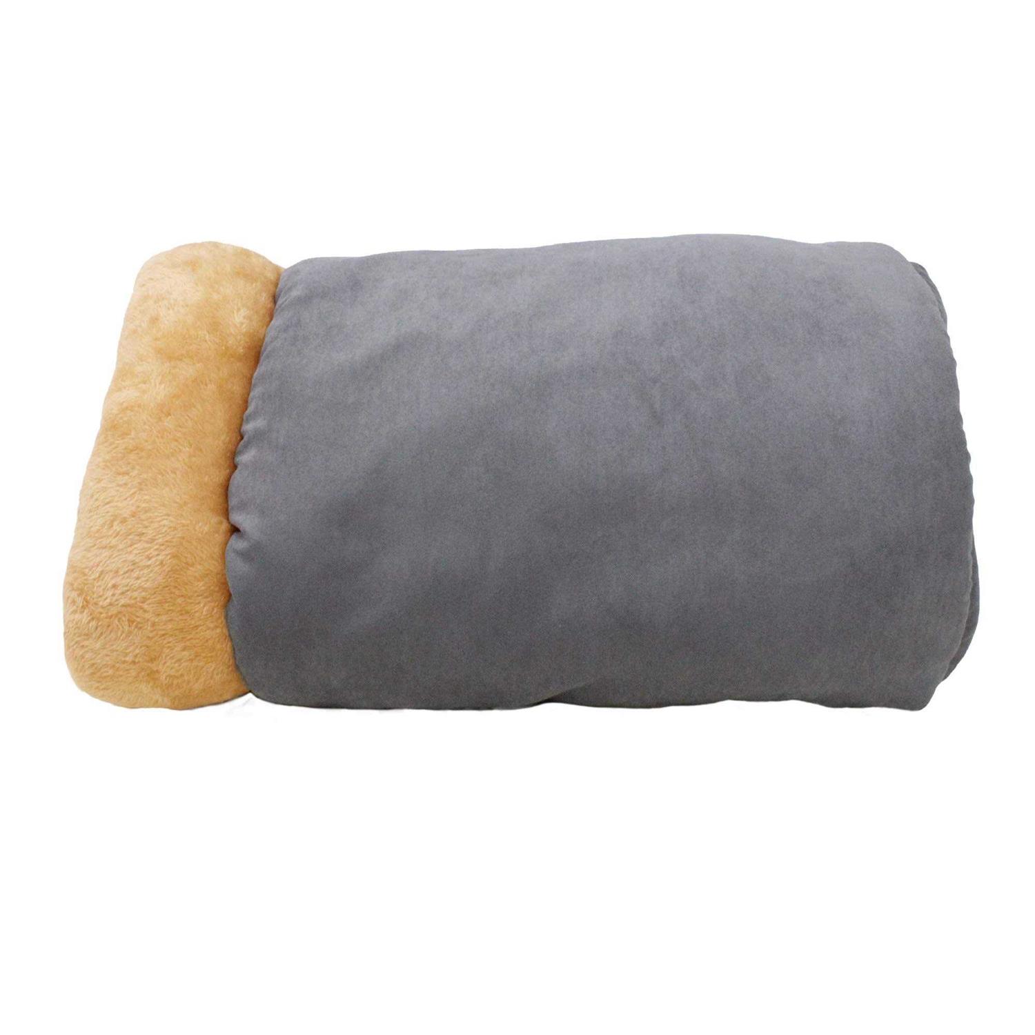 Goopaws 4 in 1 Self Warming Burrow Cat Bed - Healthber