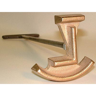 L-H Copper Alloy Freeze Branders Complete Set (0 to 9 or A to Z) for Livestock - Healthber