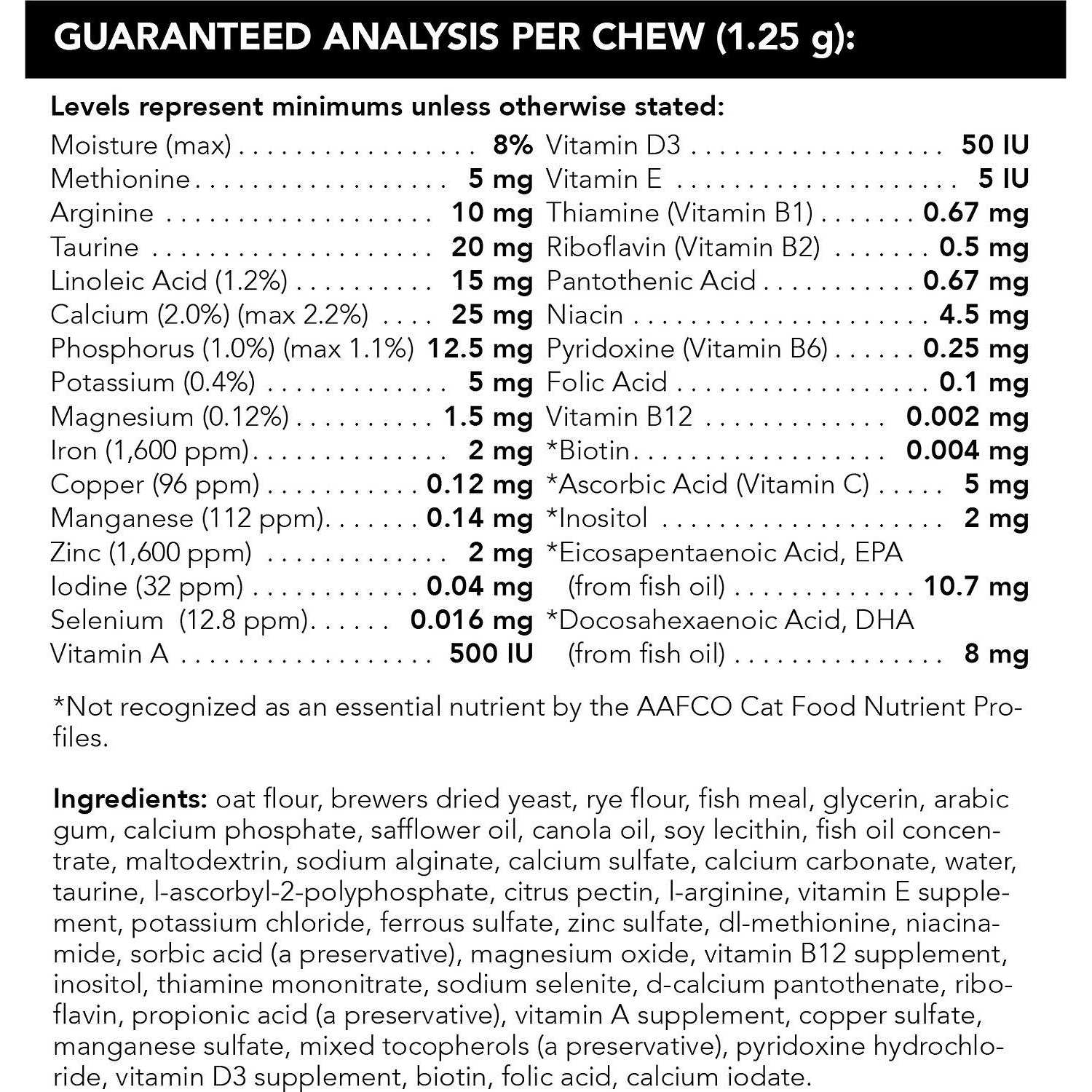 VetriScience Nu Cat Multivitamin - Healthber