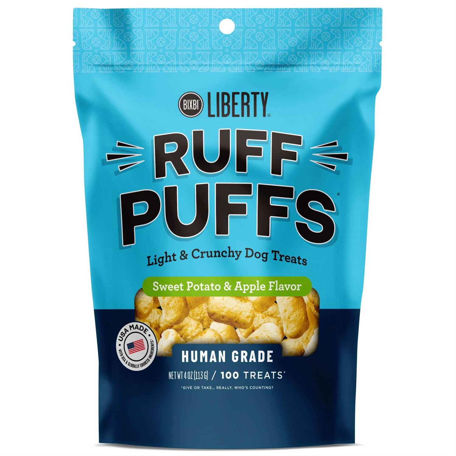 Liberty Ruff Puffs Flavor Dog Treats - Healthber