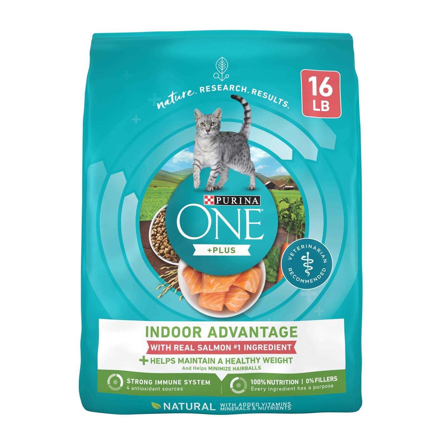 Purina ONE Indoor Advantage Dry Cat Food - Healthber