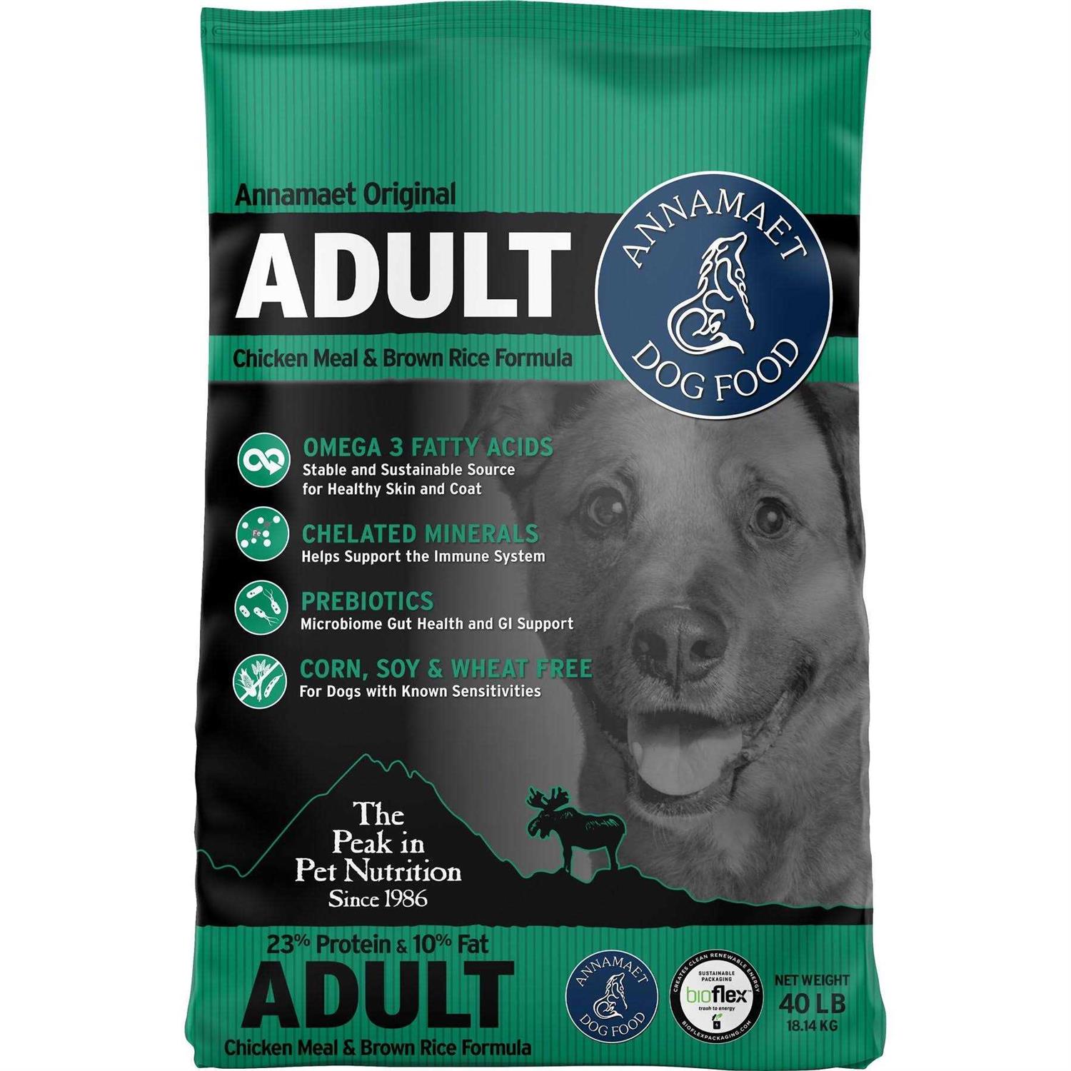 Annamaet 23% Adult Dry Dog Food - Healthber