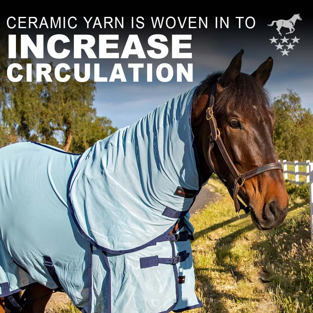 Professional's Choice Theramic Therapy Horse Fly Sheet - Healthber