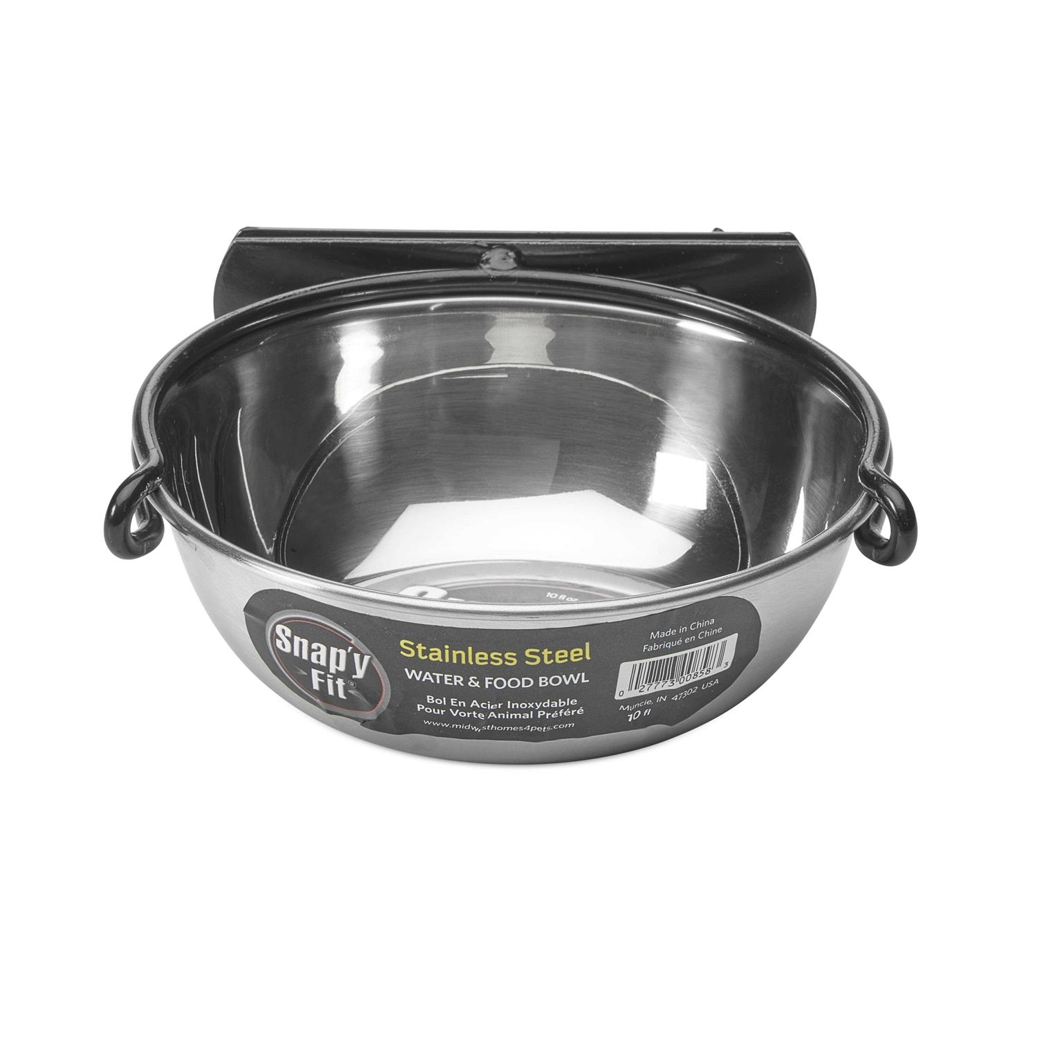 Midwest Snap’y Fit Stainless Steel Bowl - Healthber