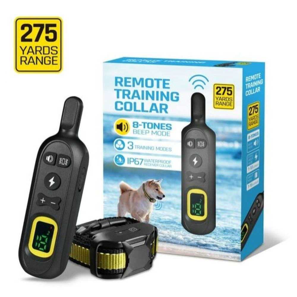 Generic Rksdt21002 275 yd. Rechargeable Remote Dog Collar Trainer - Healthber