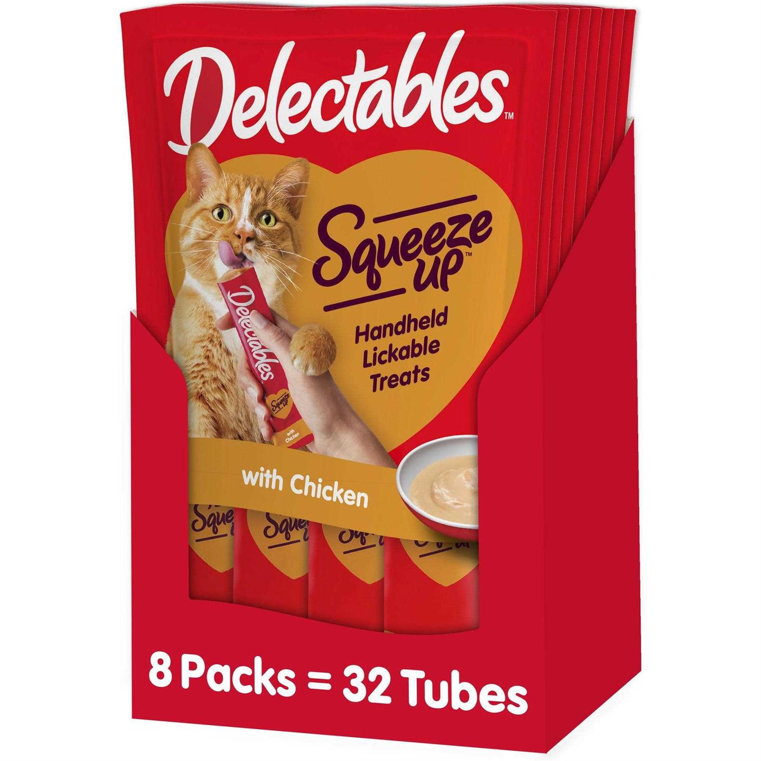 Delectables Squeeze Up Cat Treats - Healthber