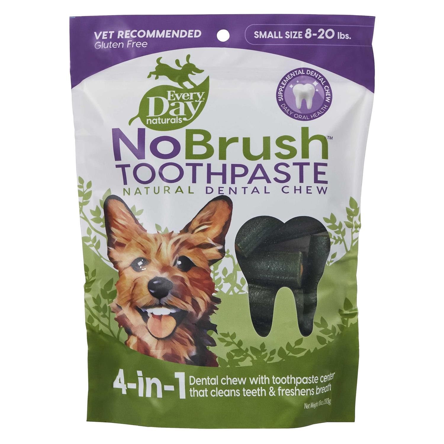 Every Day Naturals No Brush Toothpaste Dental Chew - Healthber