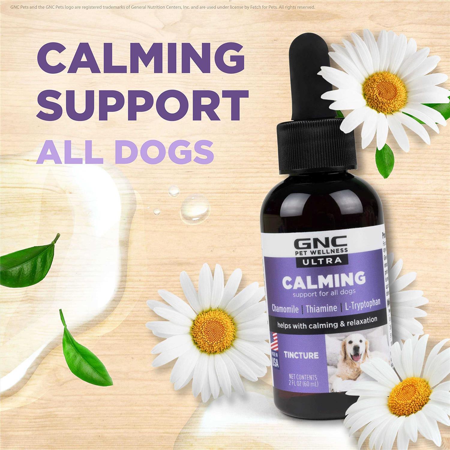 Gnc Pet Wellness Ultra Calming Support for Adult Dogs 2 Fluid Ounces - Healthber