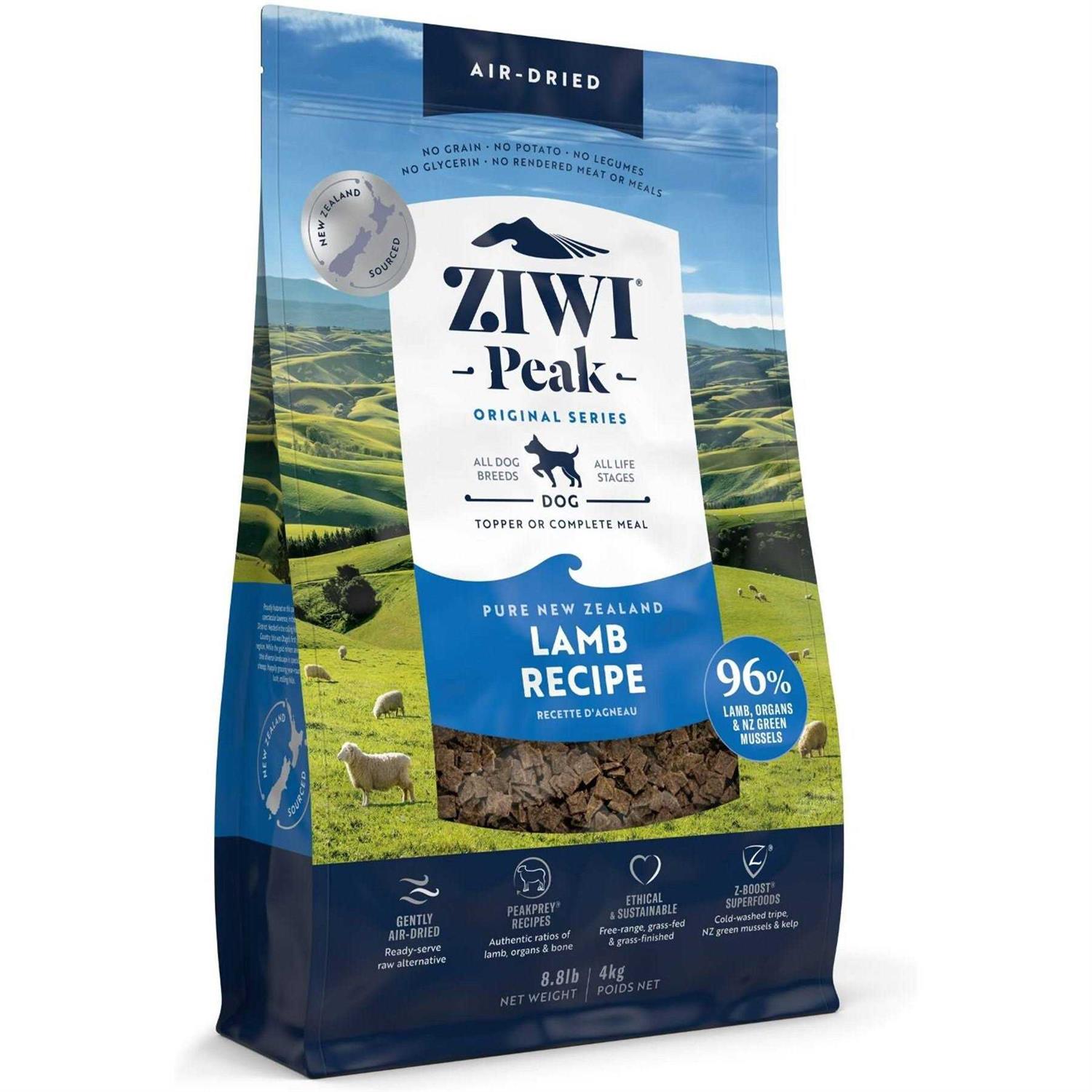 Ziwi Peak Air Dried Lamb Dog Food - Healthber