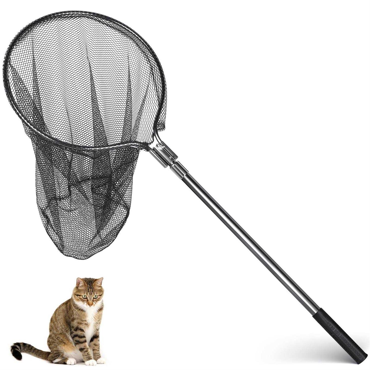 Dayimado Catch Net, Small Animal Catcher Net for Chicken, Duck, Goose, Fish, Cat, Bird and Others - Healthber