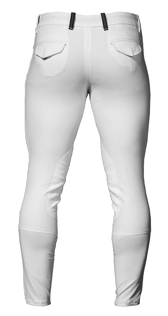 AA Taranto Men's Breeches, White - Healthber