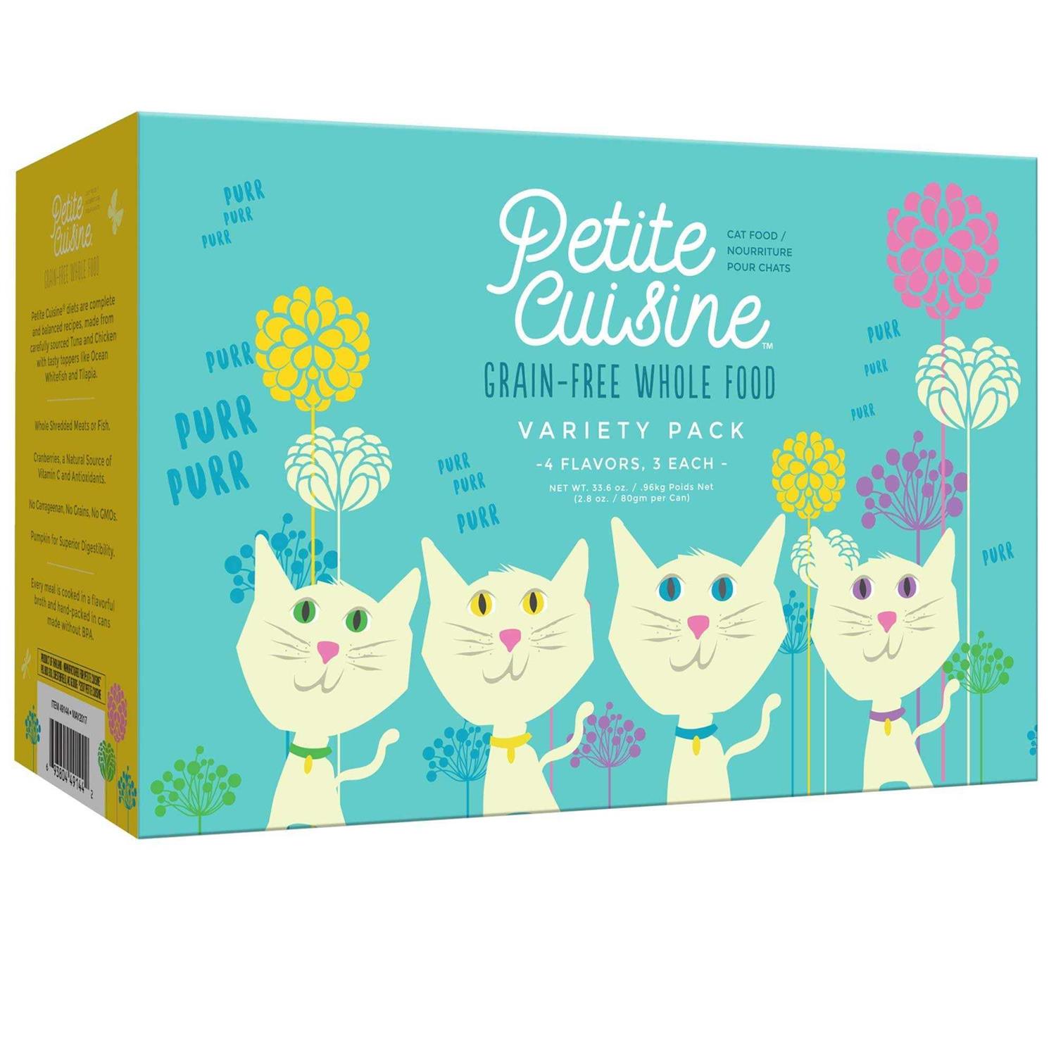 Petite Cuisine Variety Pack Grain-Free Wet Cat Food - Healthber