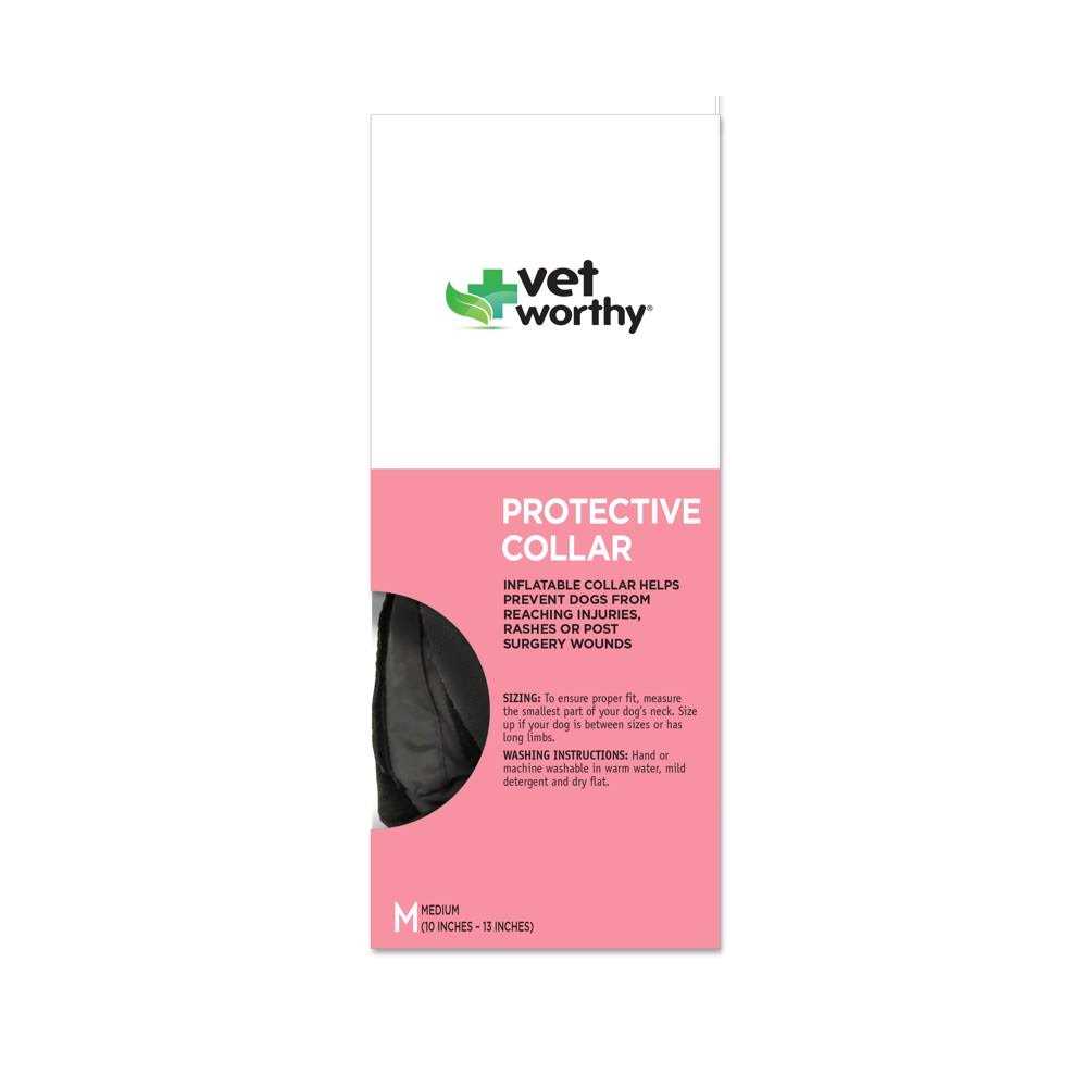 Vet Worthy Inflatable Protective Dog Collar - Healthber