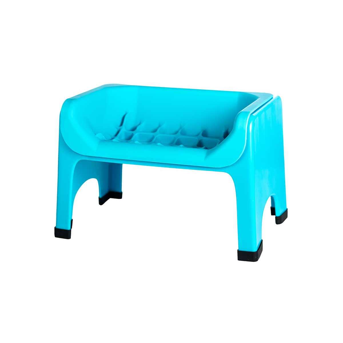Fluff Trough Binge Blocker Elevated Dog & Cat Slow Feeder - Healthber