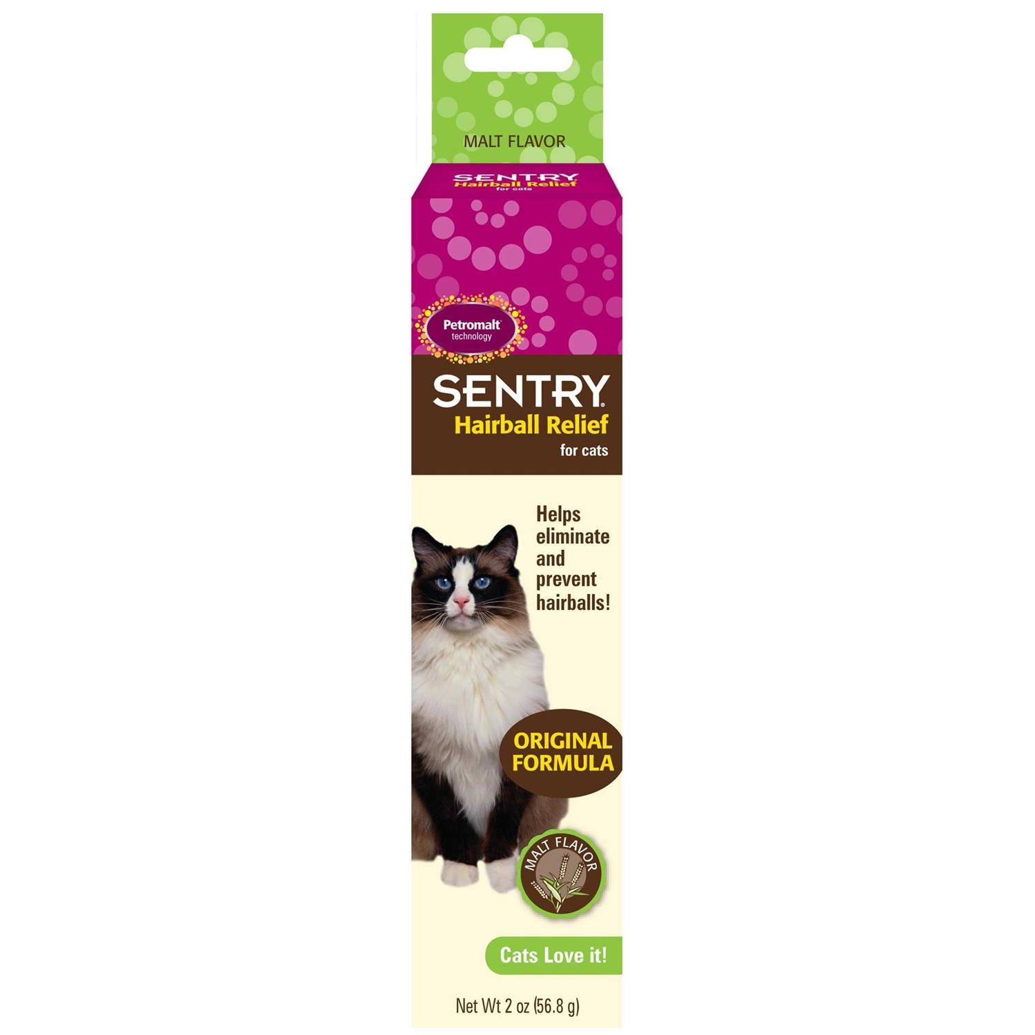 Sentry Hairball Relief Petromalt Flavor - Healthber