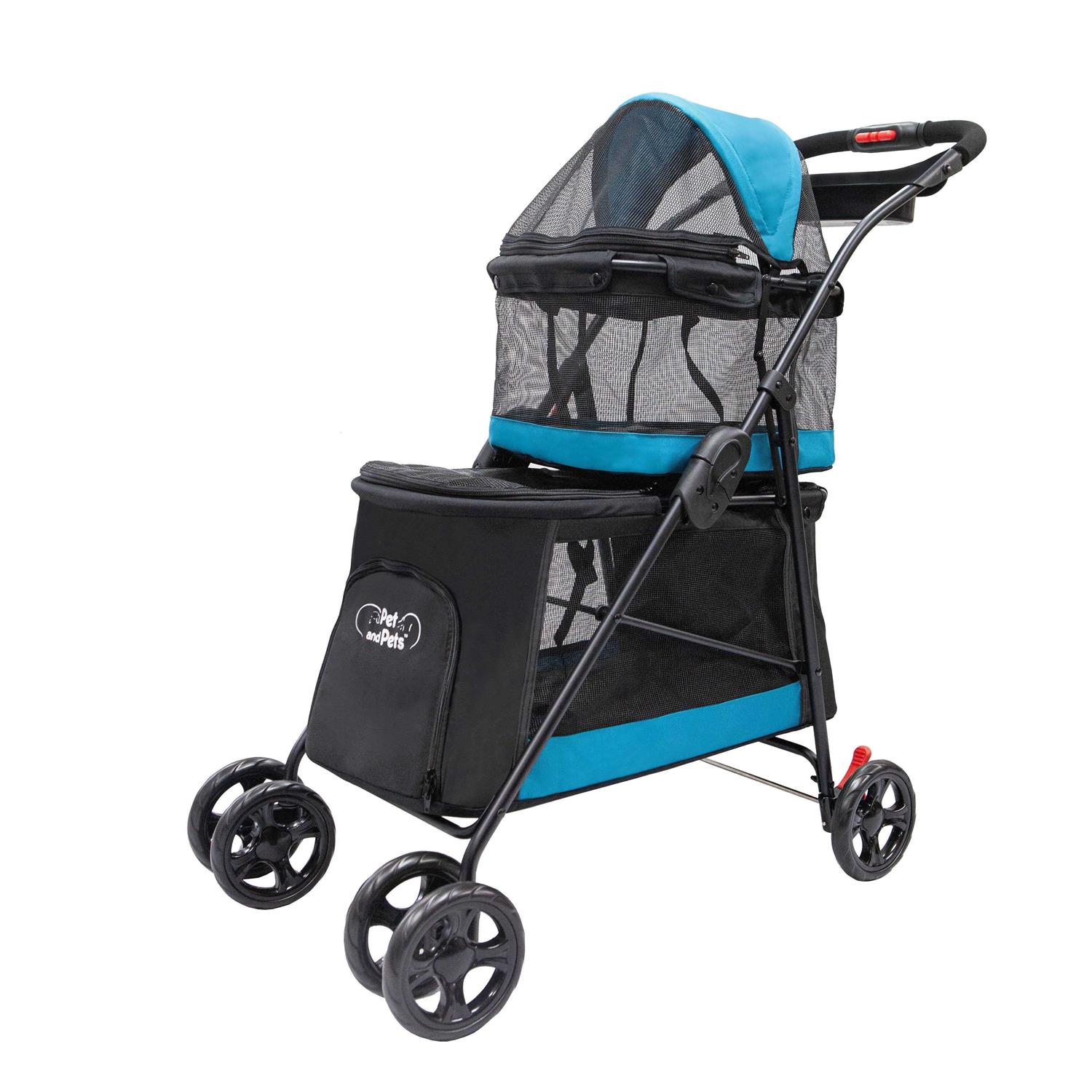 Petique Double Decker Pet Stroller - Healthber