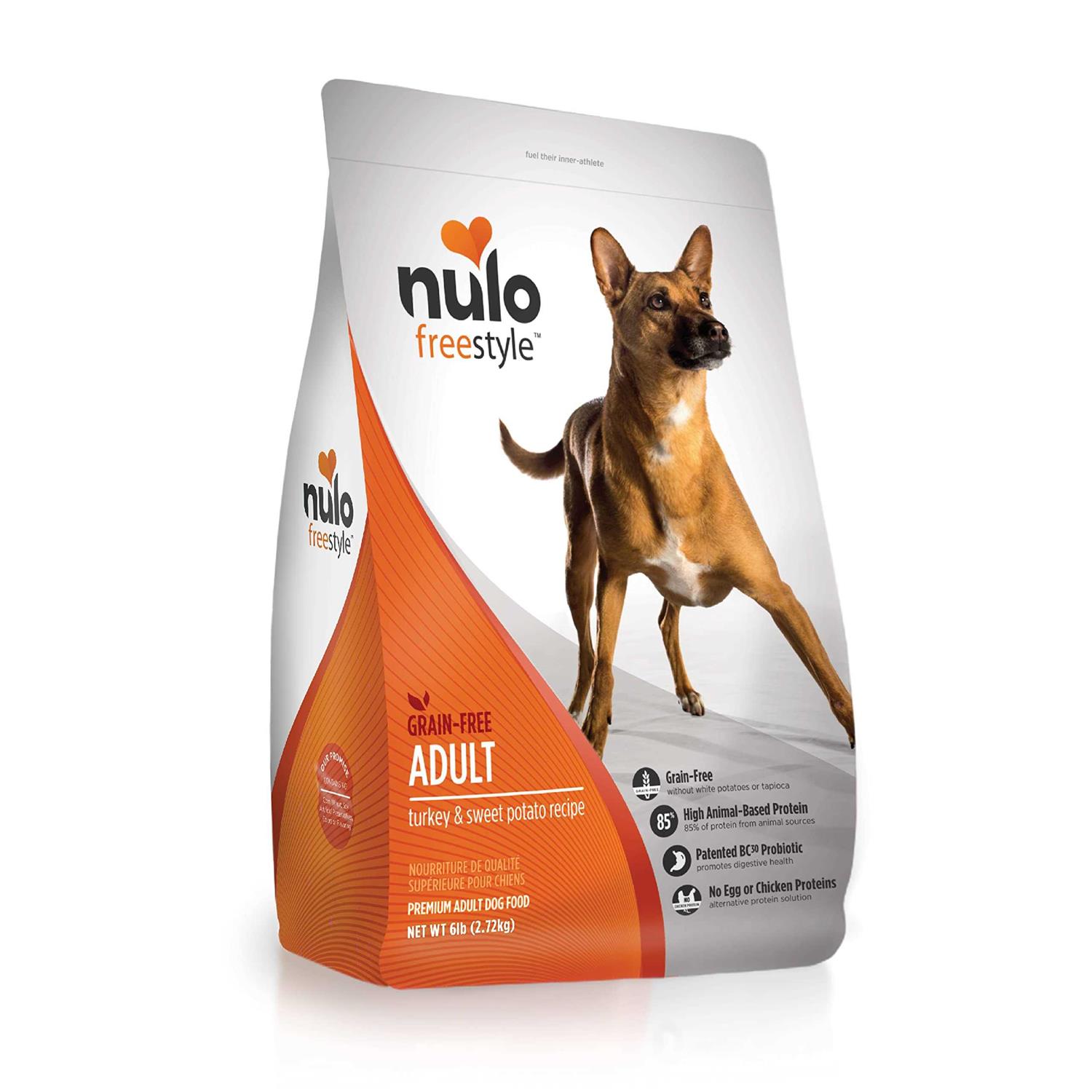 Nulo Freestyle Grain-Free Turkey & Sweet Potato Recipe Dry Dog Food - Healthber