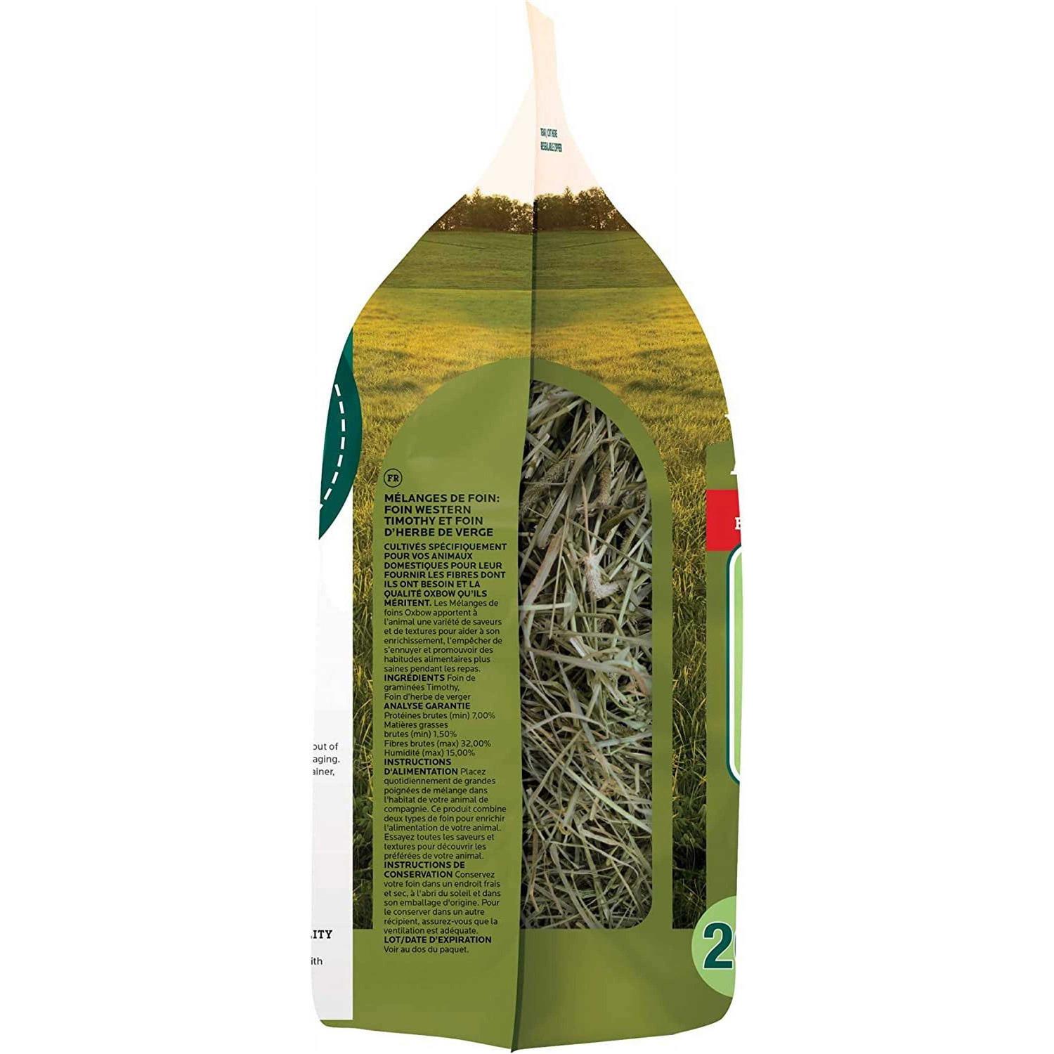 Oxbow Western Timothy/Orchard Hay Blends - Healthber