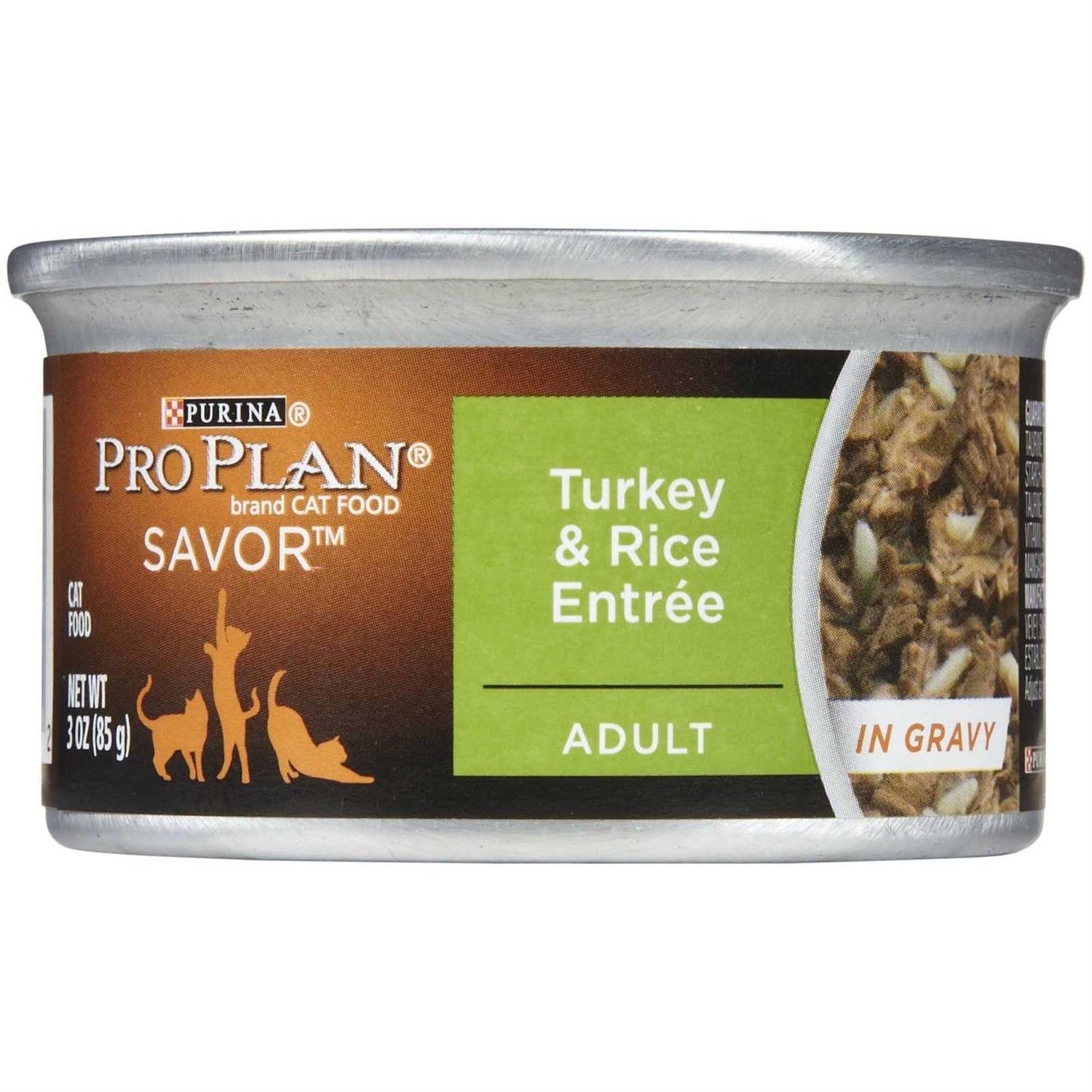 Pro Plan Cat Turkey & Rice Entree Canned Food - Healthber