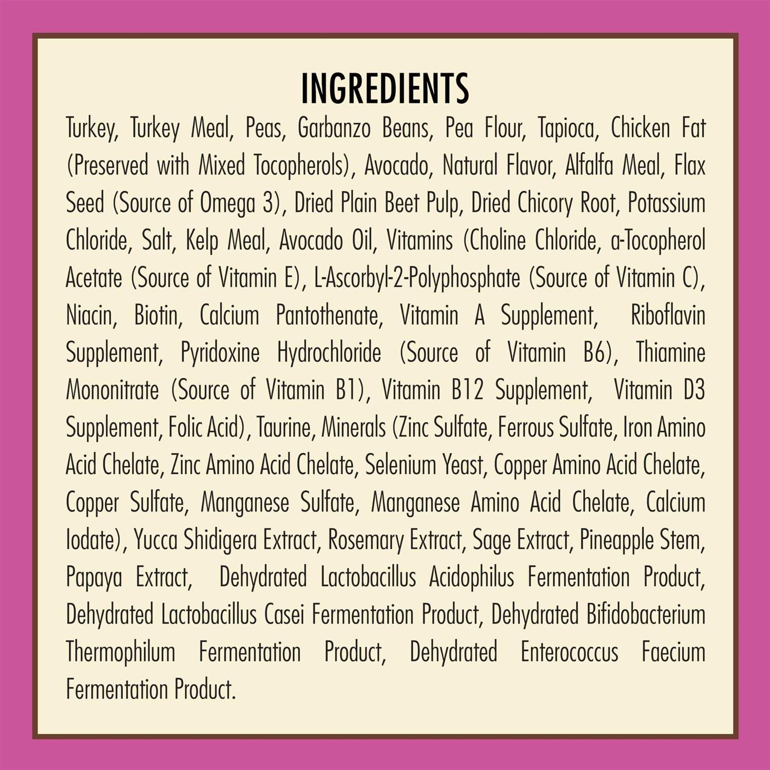 AvoDerm Revolving Menu Turkey Recipe Small Breed Dry Dog Food 4lb - Healthber