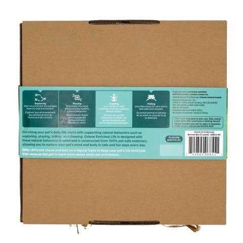 Oxbow Enriched Life Burrow Box Small Animal Toy - Healthber