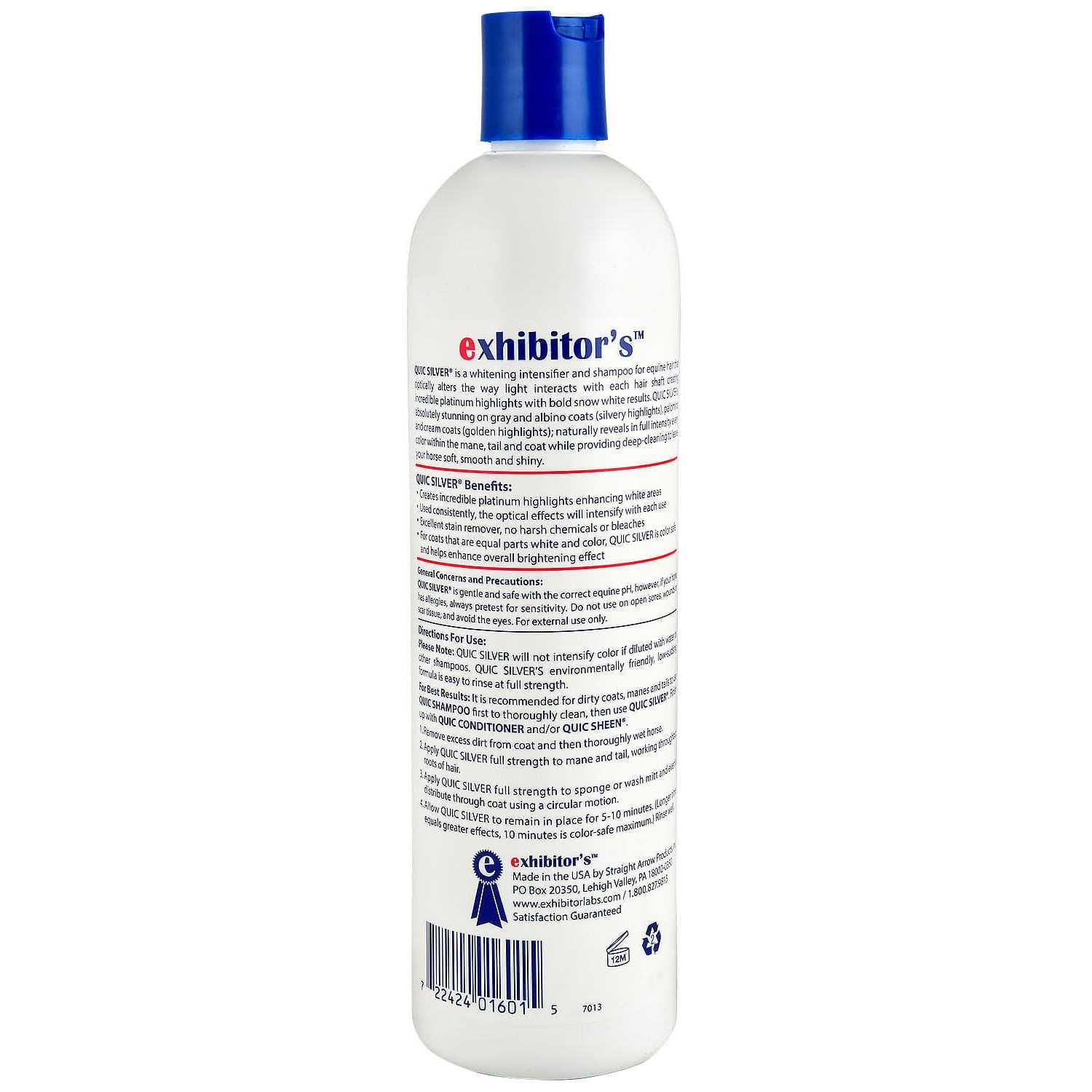 Exhibitor’s Quic Silver Shampoo - Healthber