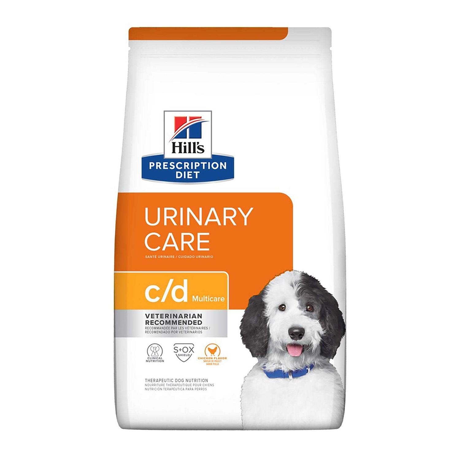 Hill’s Prescription Diet c/d Multicare Urinary Care Chicken Flavor Dry Dog Food - Healthber
