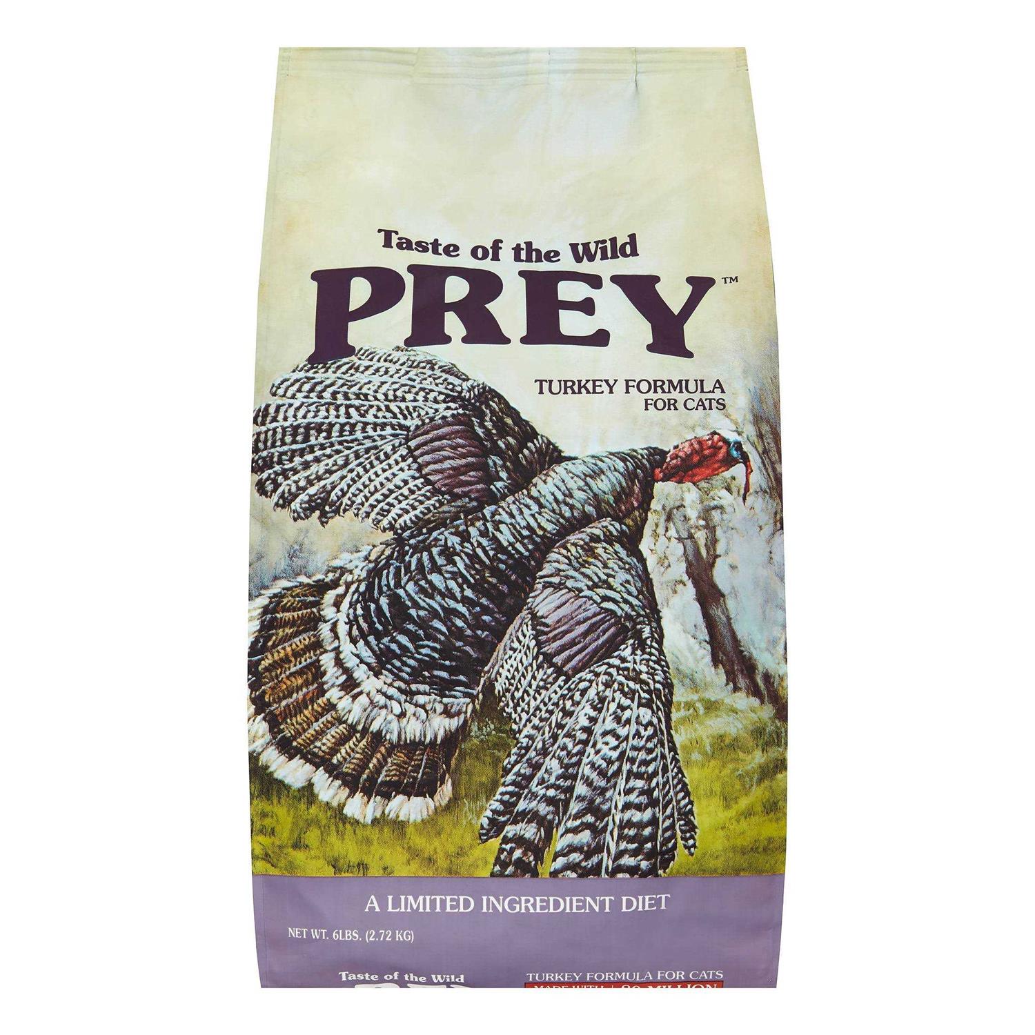 Taste of the Wild Prey Turkey Limited Ingredient Cat Food - Healthber