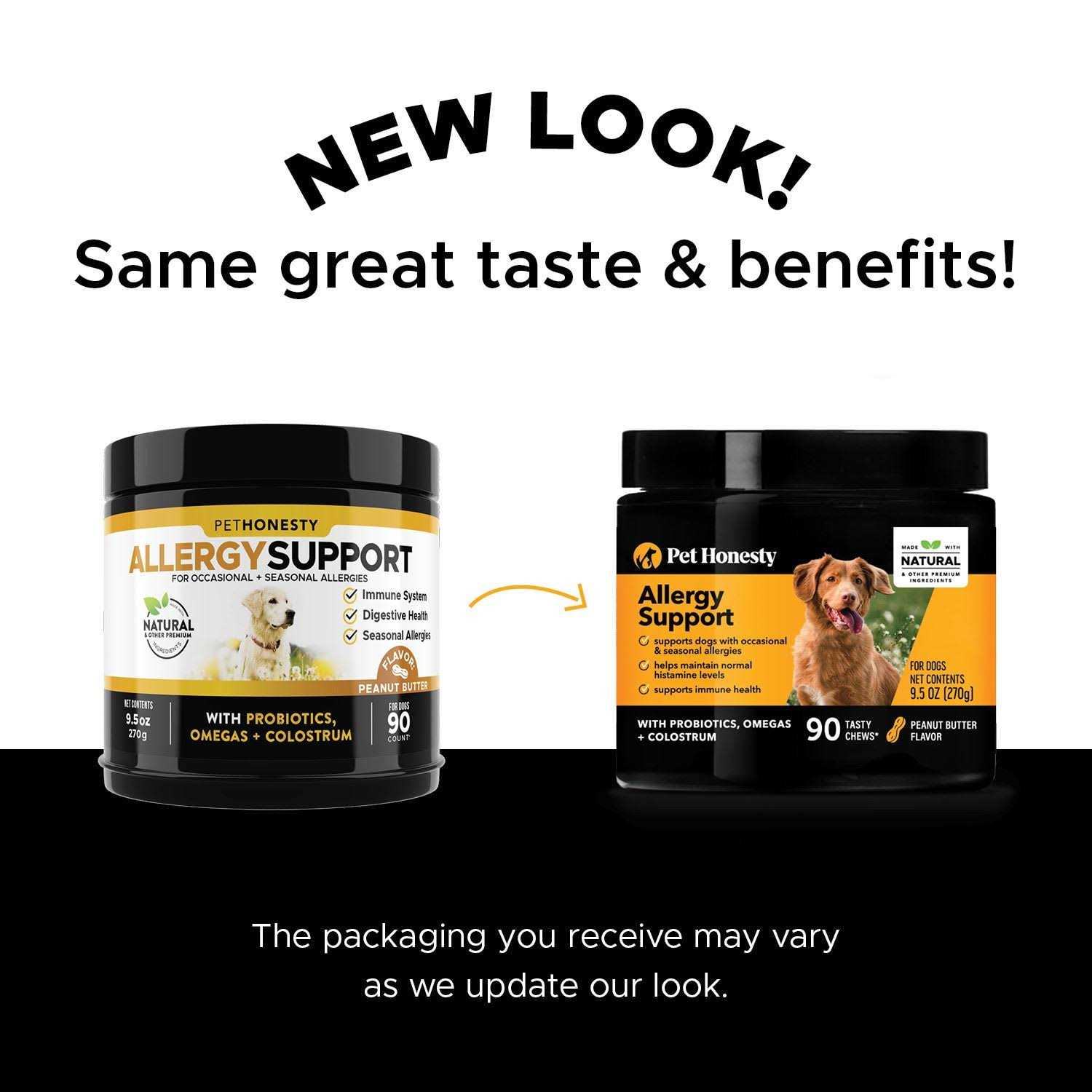 Pet Honesty Allergy Support Dog Soft Chews - Healthber