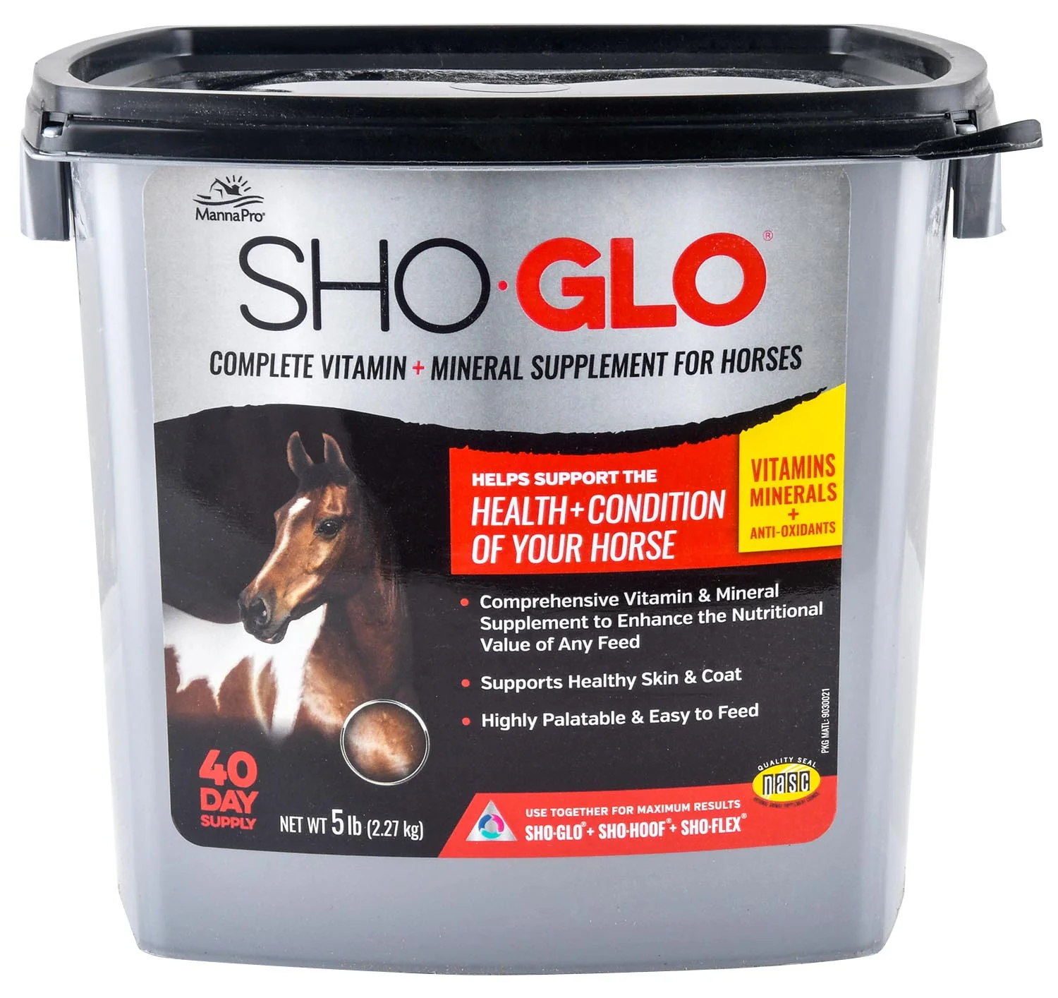 Sho-Glo Vitamins & Minerals for Horses - Healthber