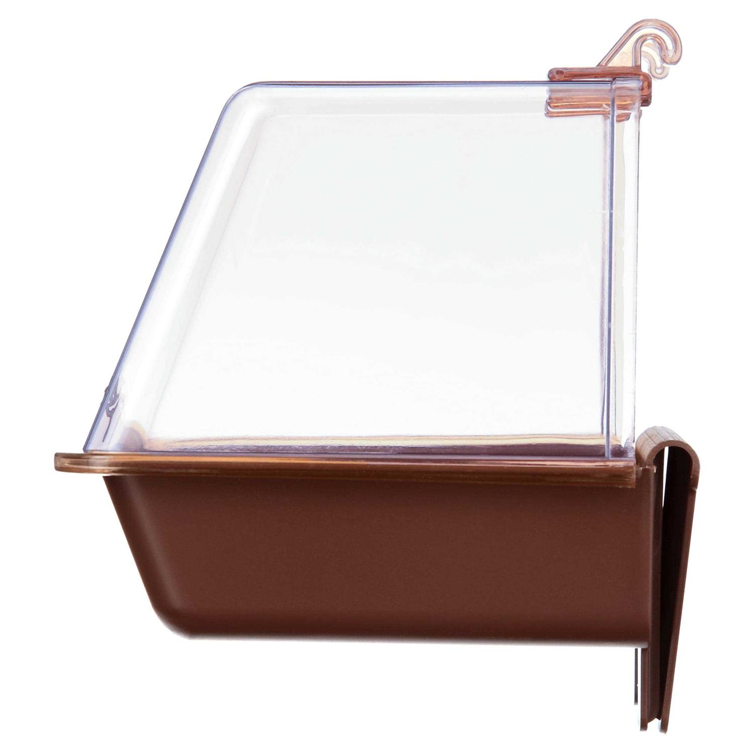 Penn Plax Bird Bath with Universal Hanging Clips - Healthber