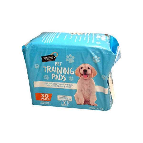 Signature Pet Care Training Pads Regular - Healthber