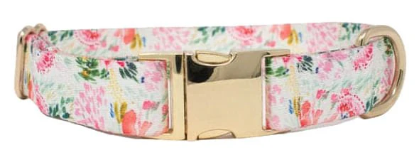 Pink Papyrus Isabella Collar, Floral - Healthber