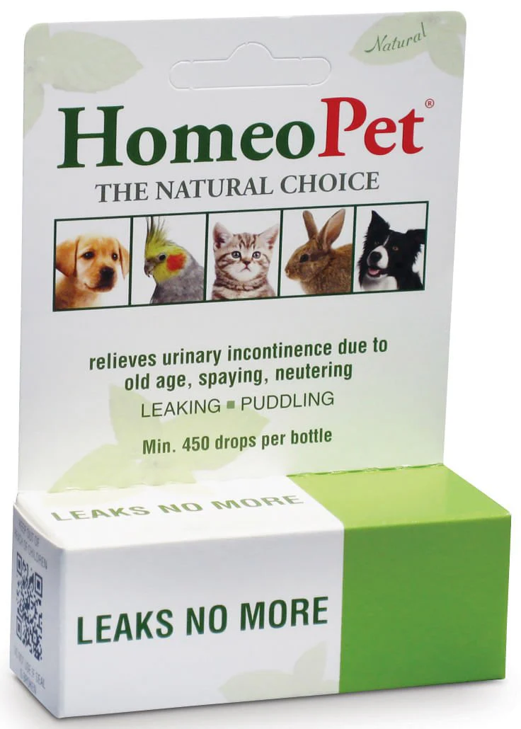 HomeoPet Leaks No More, 15ml - Healthber